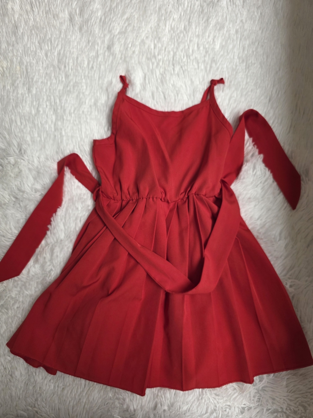 Red Sleeveless Dress